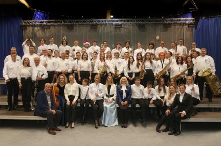 49.božično novoletni koncert Godbe Cerknica z gosti 75 Foto Ljubo Vukelič